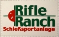 Rubber Patch mit Rifle Ranch Logo Weiß/ Grün/ Rot